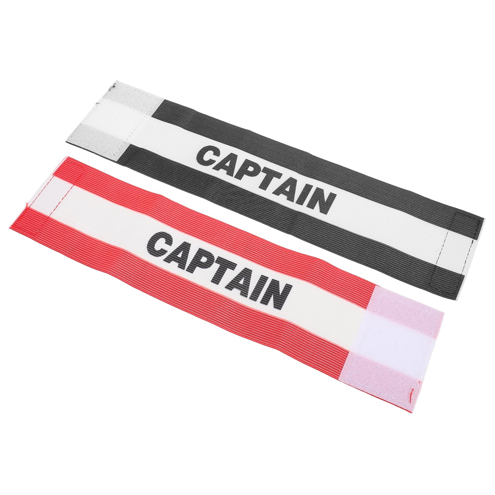 OSOLADY 2pcs Adjustable Soccer Captain Armband Elastic Arm Bands for Team Sports Football Captain Strap for Youth and Adult for Basketball Hockey and Baseball
