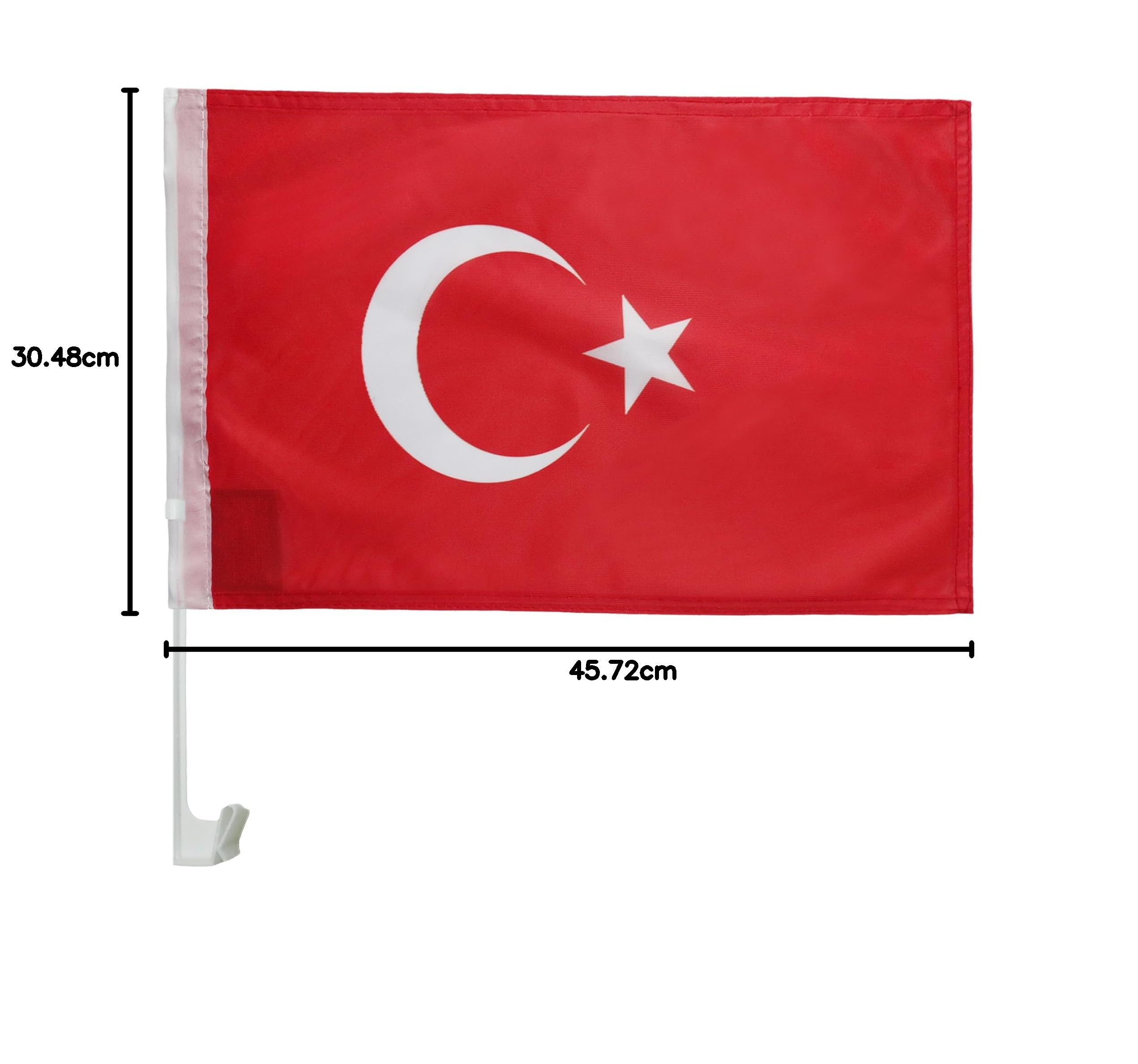AZ FLAG South Africa Car Flag 18'' x 12'' - South African Car flags 30 x 45cm - Banner 18x12 INCHES PLASTIC STICK — view 209