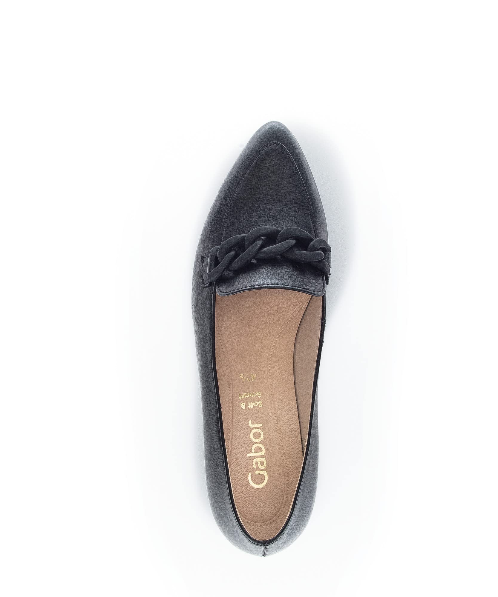 Gabor Hoolie Womens Court Shoes 40.5 Nero