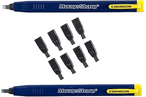 Swanson Tools AlwaysSharp Refillable Mechanical Carpenter Pencil