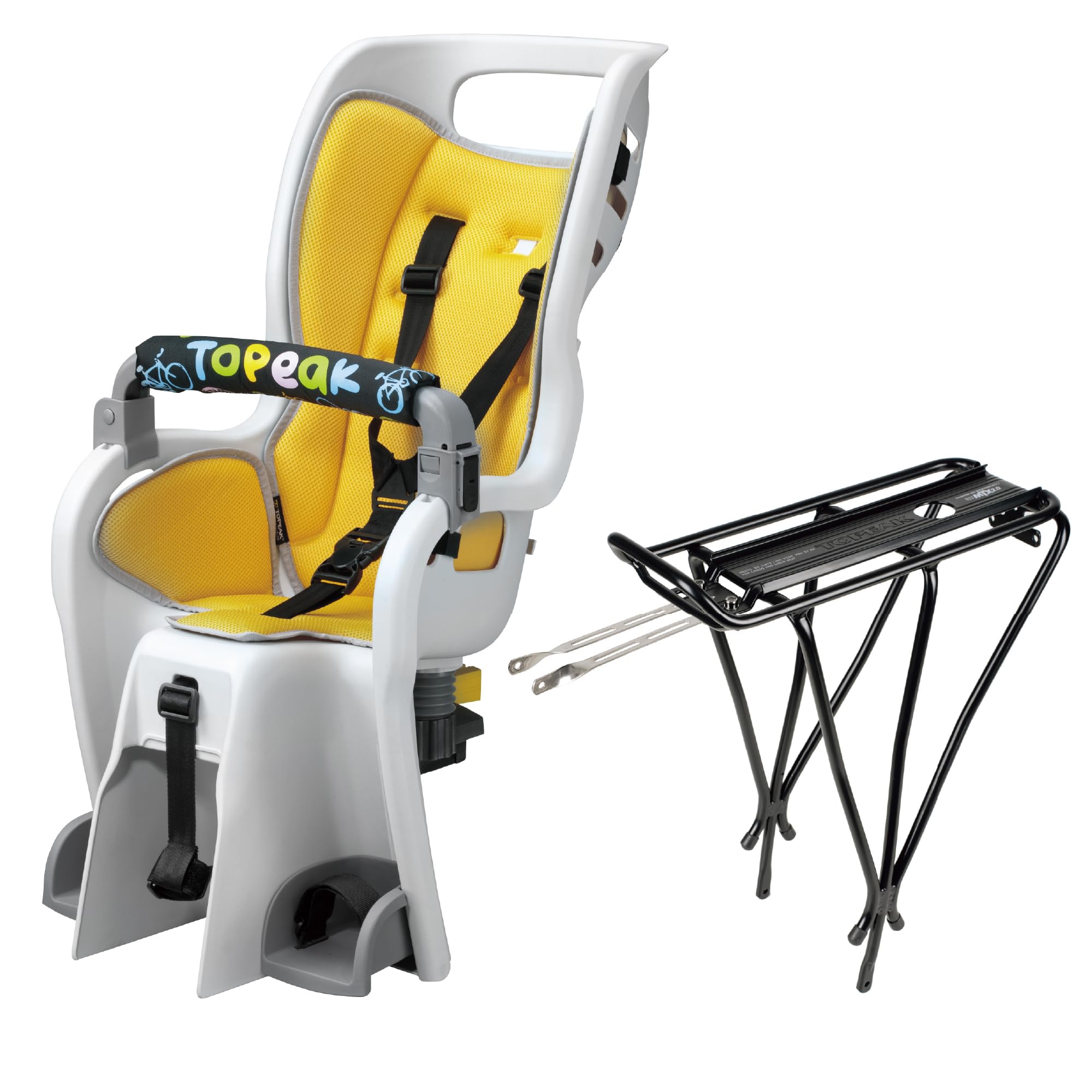 Topeak Babyseat II including Rack (Non Disc) for Bikes 26"/27.5"/650b/700c