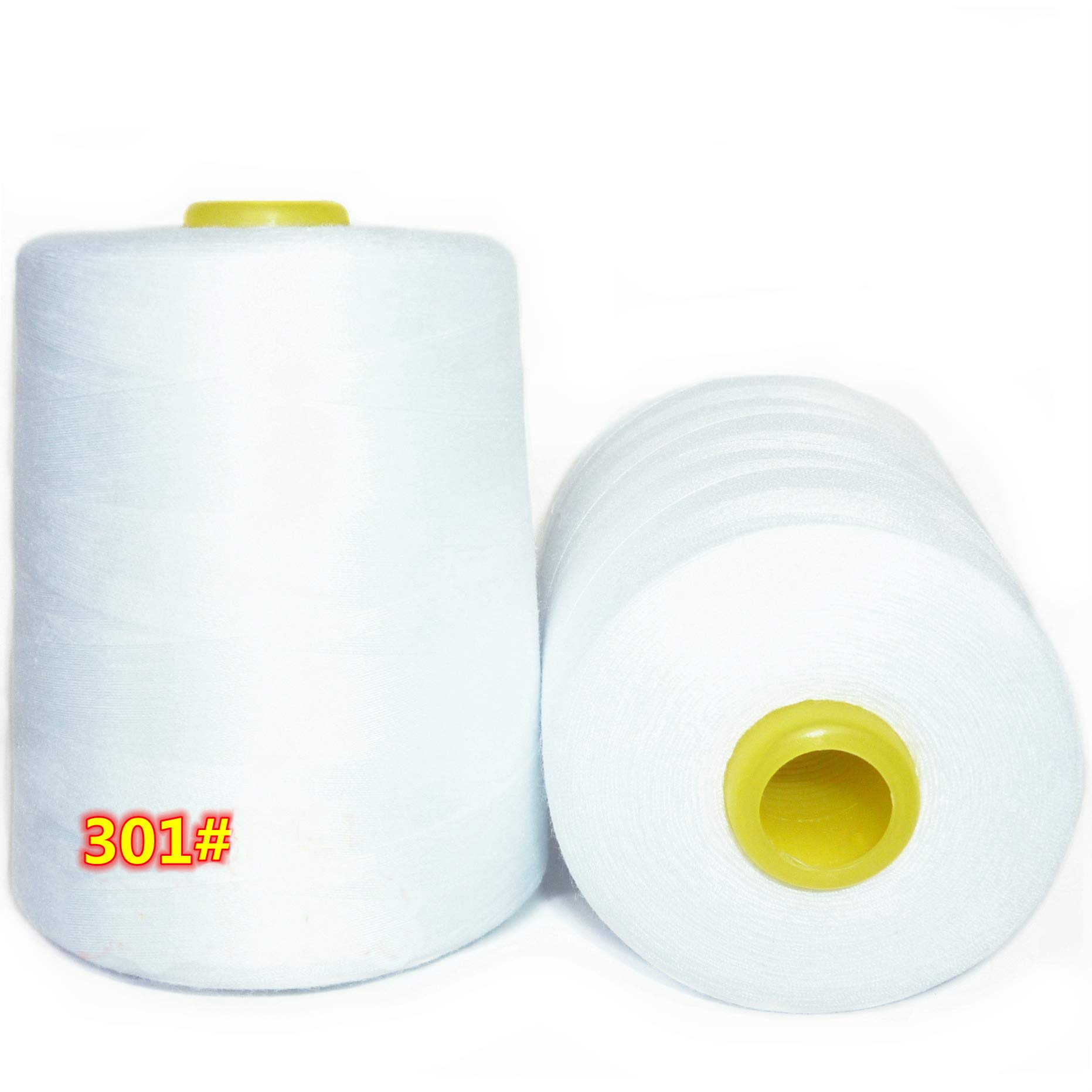 Fil de polyester pour couture Lnka fini les fils cassés pack de 2 cônes 8046m pour matelassage