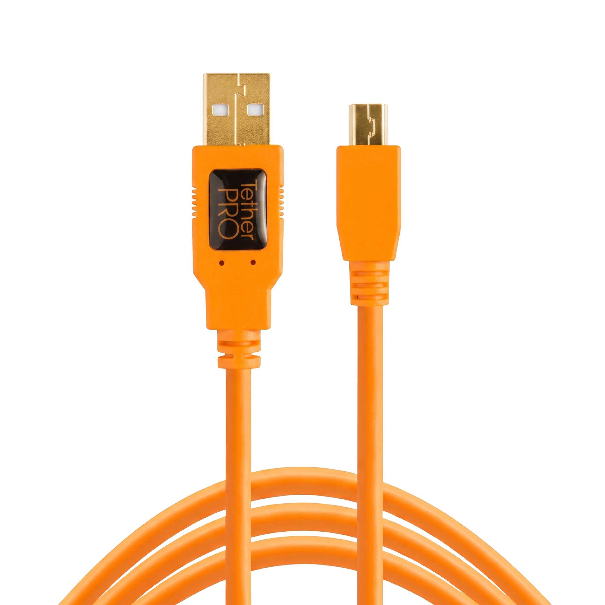 Cavo USB Tether Tools TetherPro USB 2.0 A/MiniB 5 Pin 4,6m orange [CU5451]