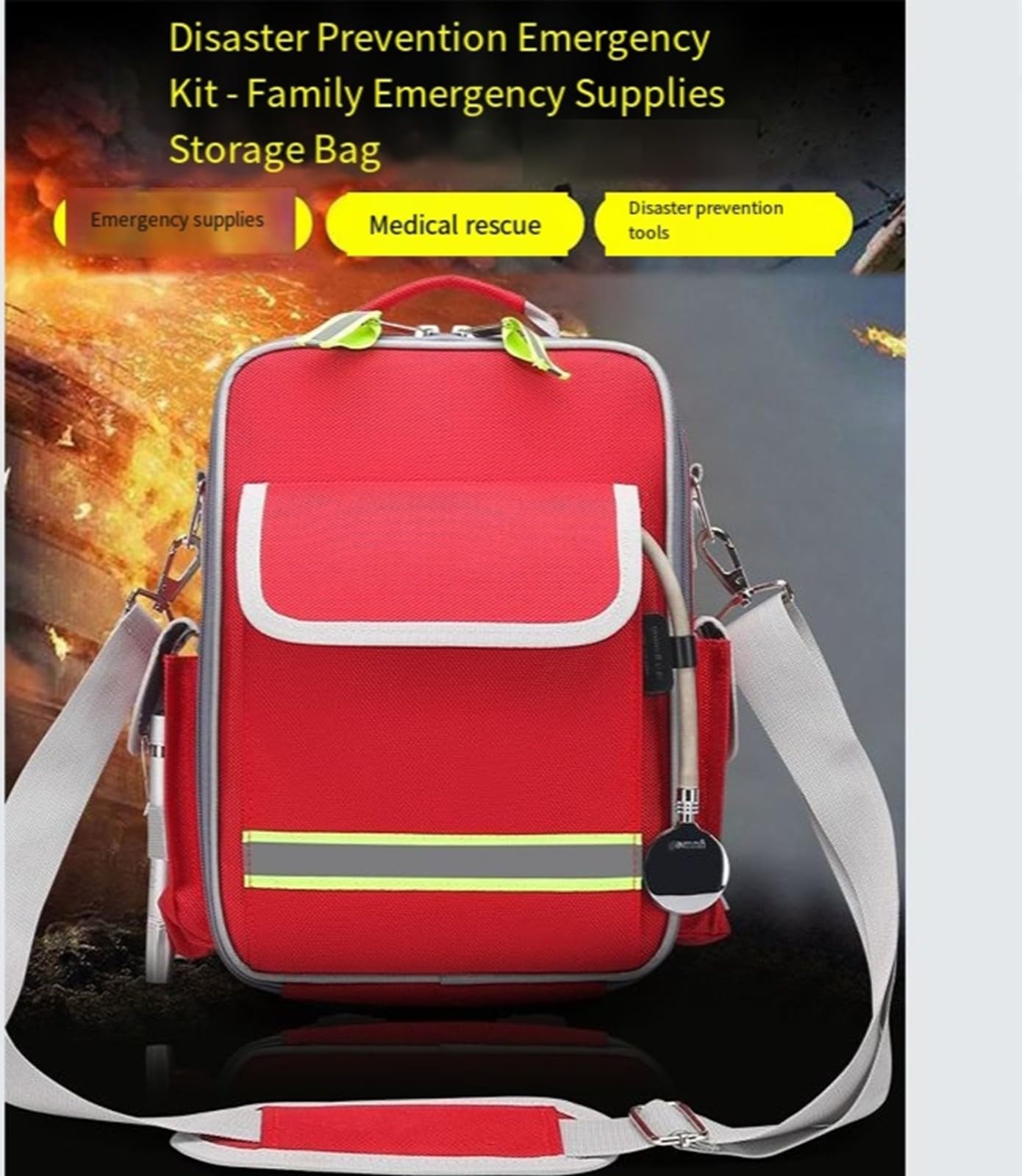 Borsa Di Emergenza Vuota, Zaino Infermiere Domiciliare, Borsa Medica Con Manico E Tracolla, Borsa Per Forniture Mediche Per Assistenza Domiciliare, Escursioni All'aperto