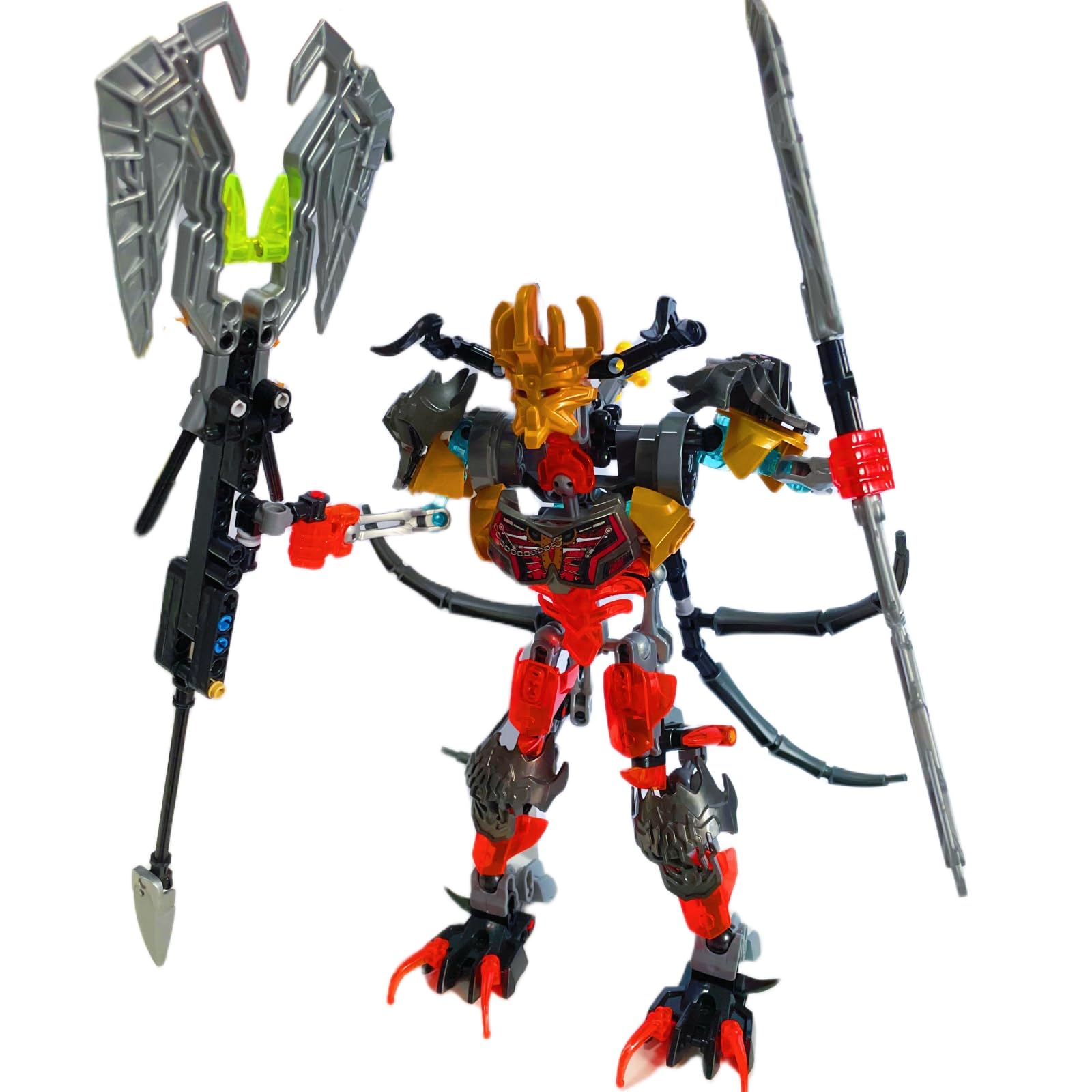 Biochemical Warrior Mask Hero Skull Scorpio 3 in 1 Building Kit