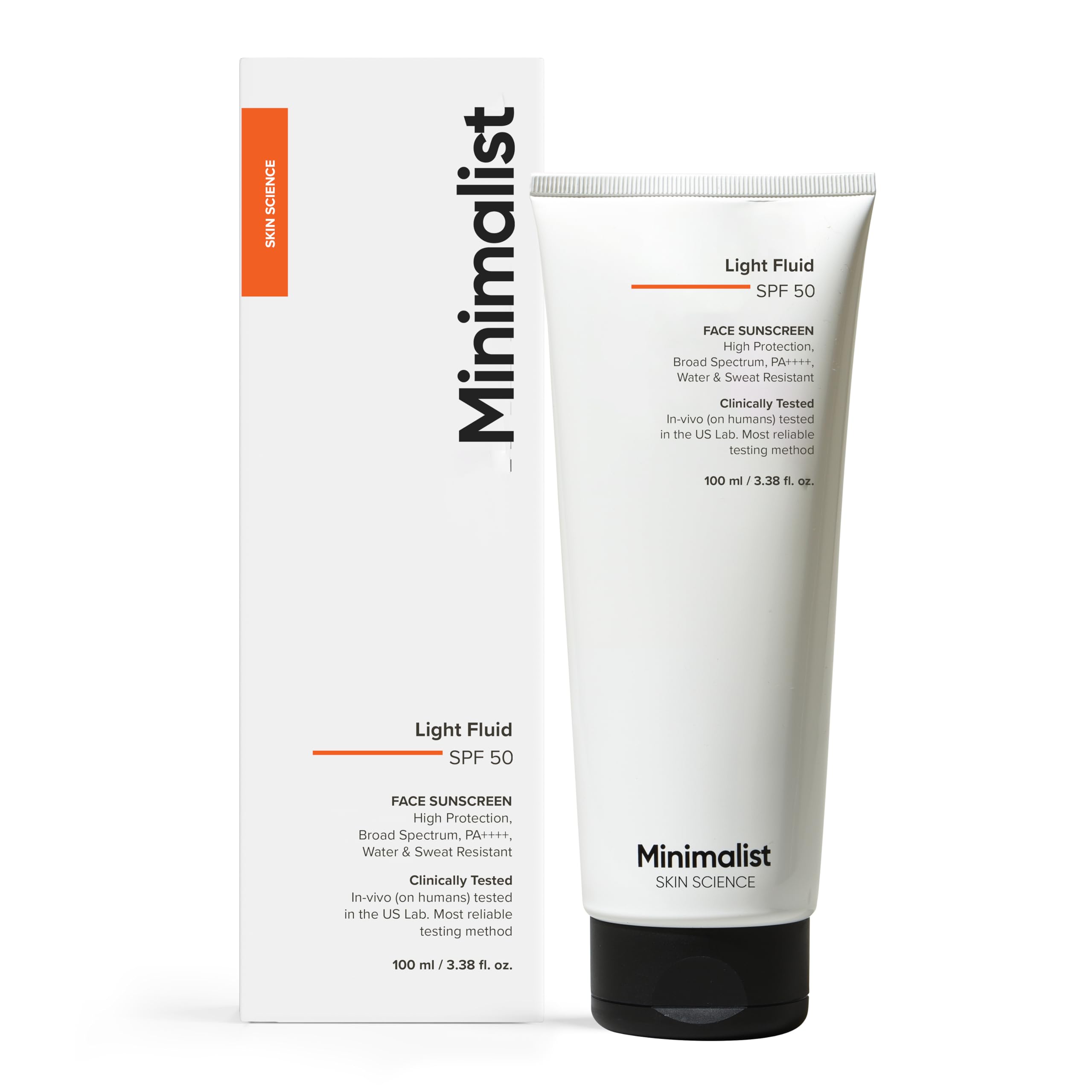 Minimalist Light Fluid Sunscreen SPF 50 for Oily Skin (PA++++) | Clinically Tested in US| No White Cast | Broad Spectrum | Lightweight, Water & Sweat Resistant | For Women & Men | 100ml-picture-51