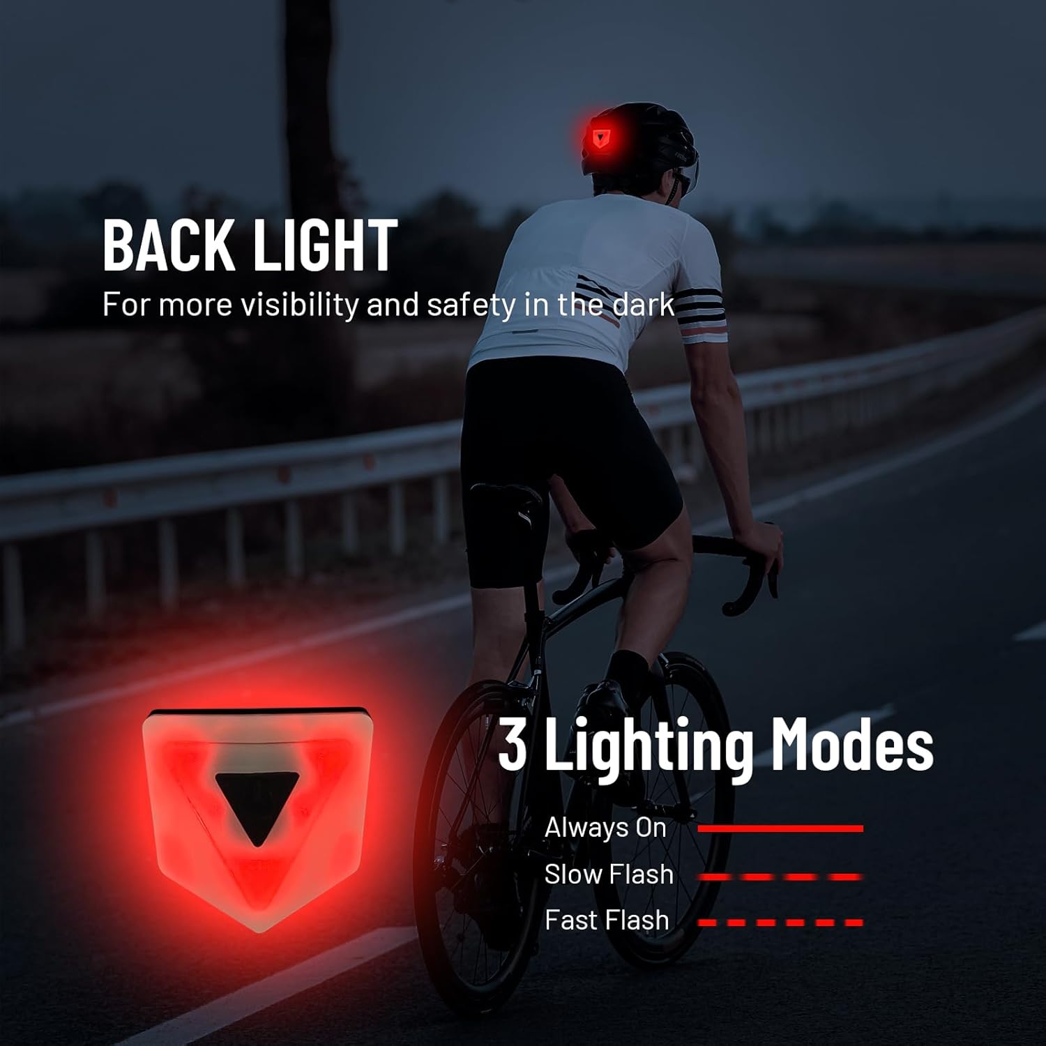 Favoto Bike Helmet Adult - Bicycle Helmet for Men Women Lightweight Cycling Helmets with Led Light Detachable Magnetic Goggles, Breathable Road Bike Mountain Ebike Helmets Adjustable Dial Fit - Image 3