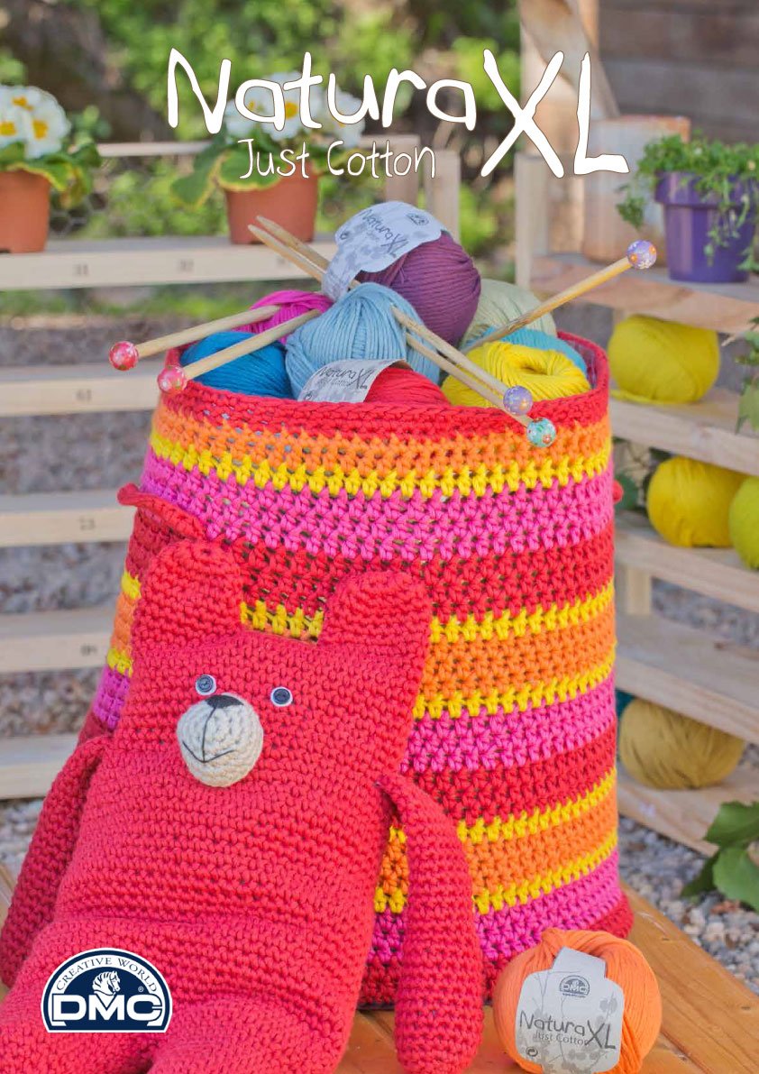 DMC Natura XL Yarn, 100% Cotton, Colour (101) Orange, 100g, 12.0 x 12.0 x 7.0 cm - Image 4