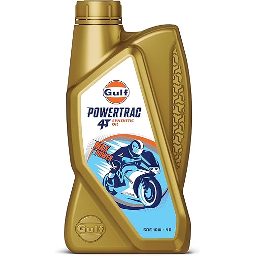 Gulf Powertrac 4T Synthetic Engine Oil 1 L