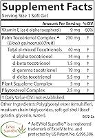 Vista 4 de Carlson - Tocomin SupraBio, Complejo de Tocotrienol de Espectro Complejo, Tocotrienoles sin OMG, Alfa, Beta, Gamma, Delta, 120 cápsulas blandas