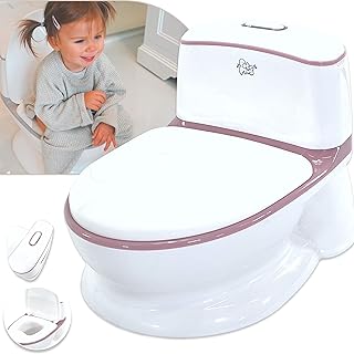 Pote Plus - My First WC Potty (Pink) - Mother & Baby Award Winner 2023 - Gold for Best Potty Training Product