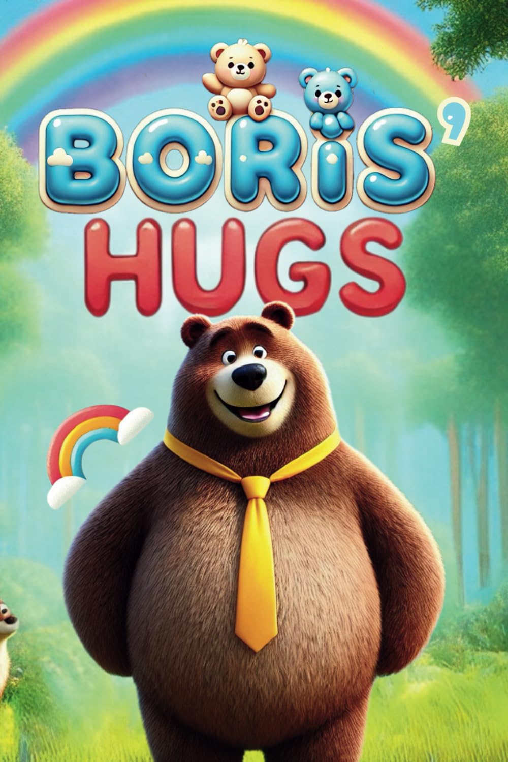 Boris' Hugs: A sweet illustrated story about inclusion, acceptance, and friendship for children aged 3 to 7, perfect for shared reading.