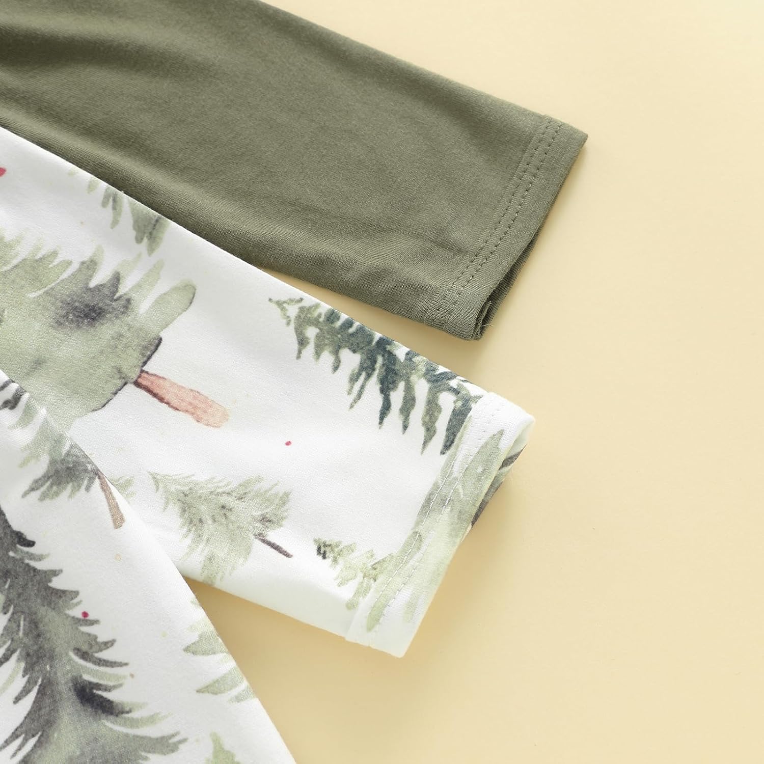 woshilaocai 2 Pack Baby Boy Girl Gown Sleeper Newborn Knotted Nightgown and Hat Set Infant Sleepwear - Image 4