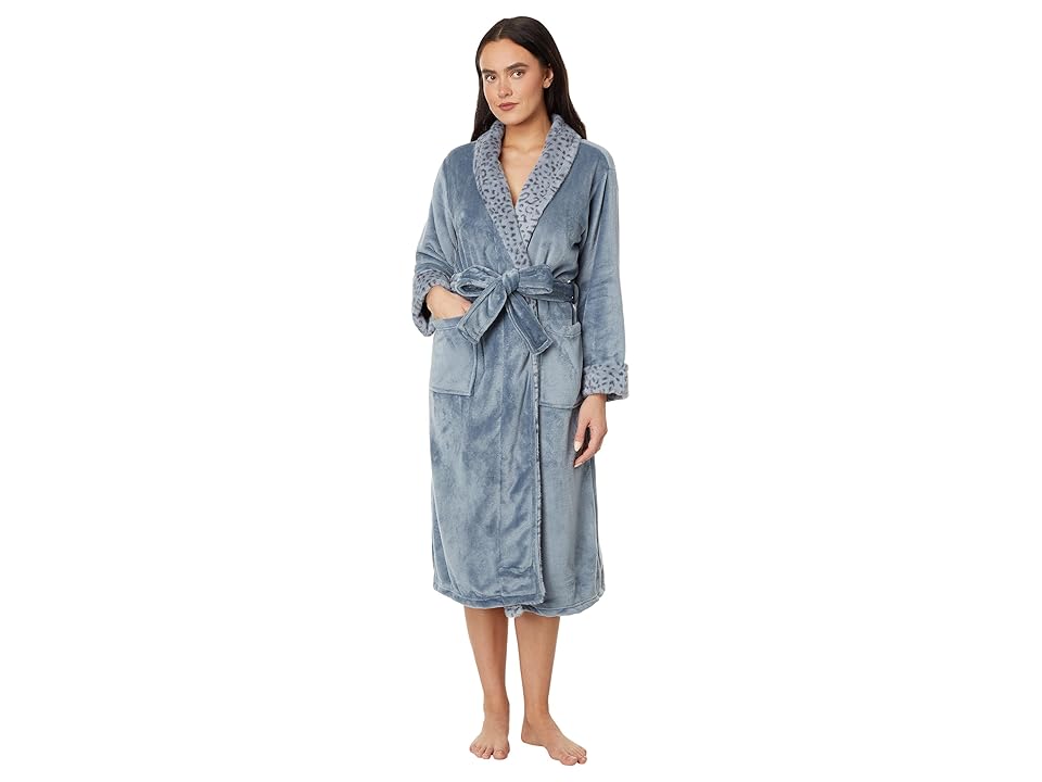 N by Natori Plush Lynx Robe