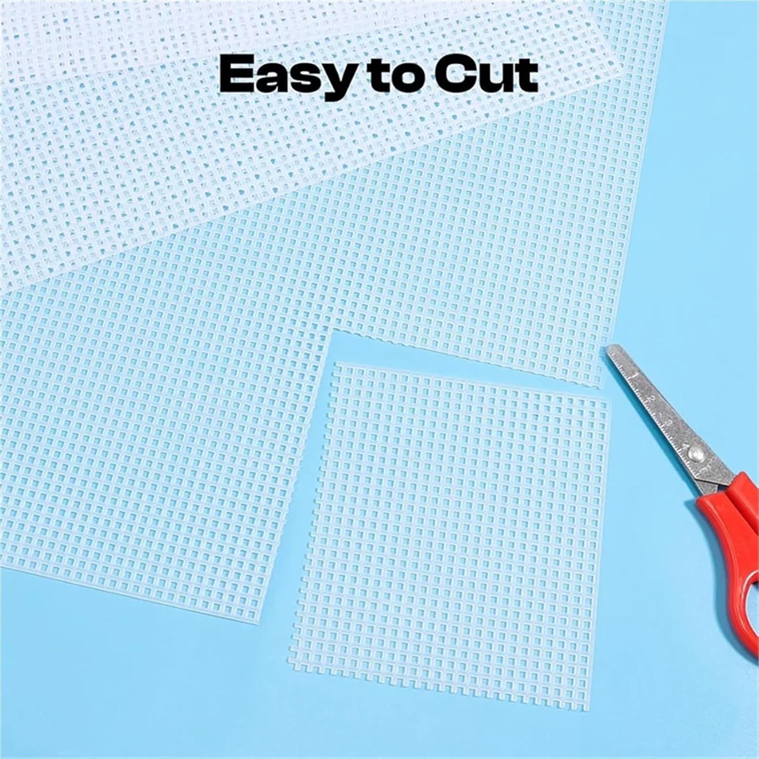 18 Mesh Needlepoint Canvas 6pcs Plastic Mesh Canvas Sheets for Embroidery, Crochet Projects & Aquarium Dividers