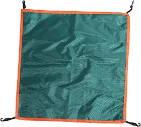 menolana Sobreteto para barraca de chuva, lona à prova de chuva, ideal para 3 a 4 pessoas, barraca instantânea de 33" x 33", cobertura superior para