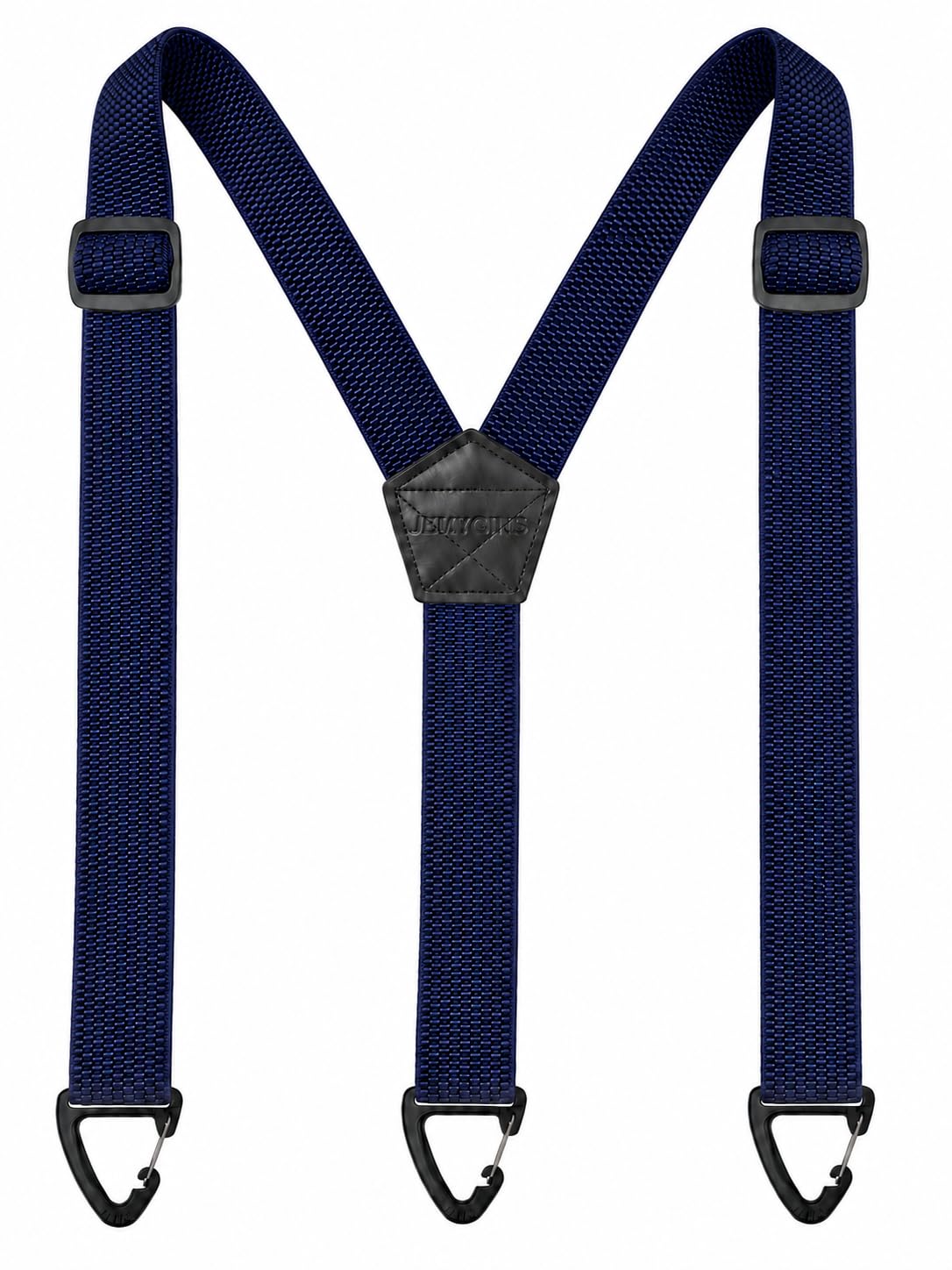 JEMYGINS Hidden Suspenders for Men Under Clothes with 3 Snap Loop (1.5" Wide)