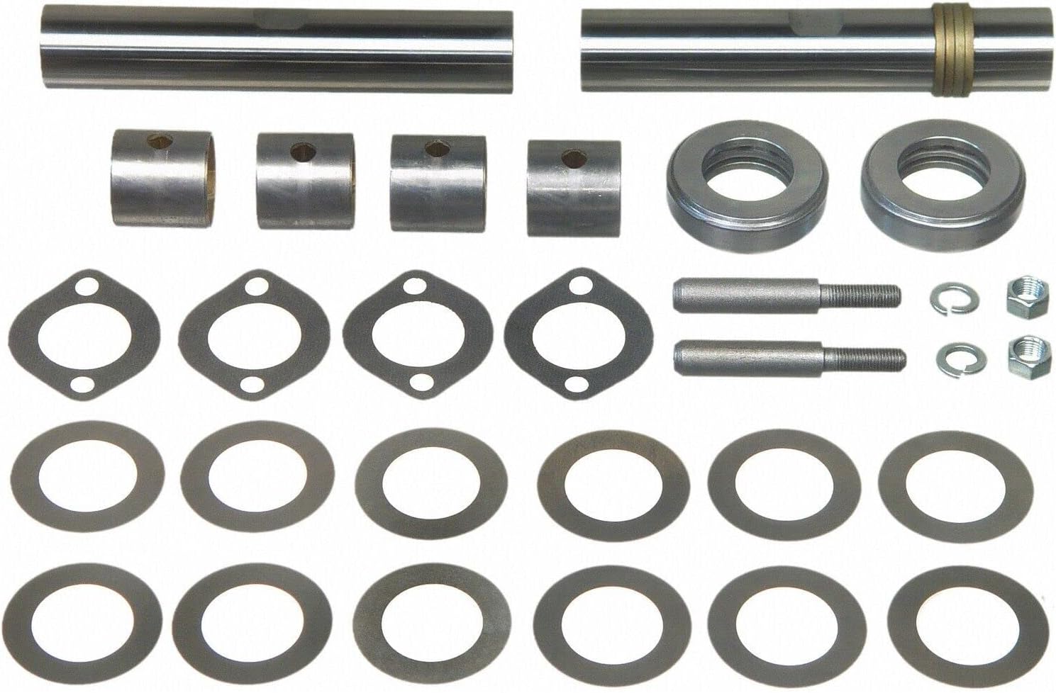 Replacement For Chevy P30 GMC P3500 Steering King Pin Set With Metal Bushing Mechanics Choice for Chevrolet