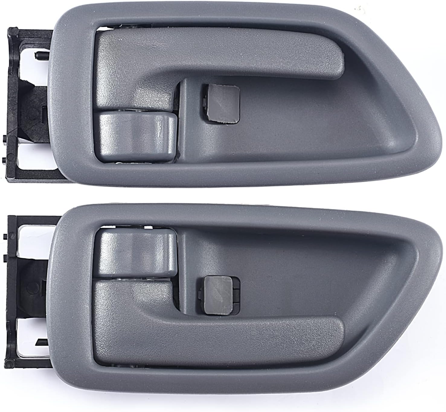 2Pcs Interior Door Handles Driver & Passenger Side for 2001-2007 Toyota Sequoia, 2000-2004 Avalon, 2004-2006 Tundra - Crew Cab ONLY - Four Full-Sized Doors - Gray