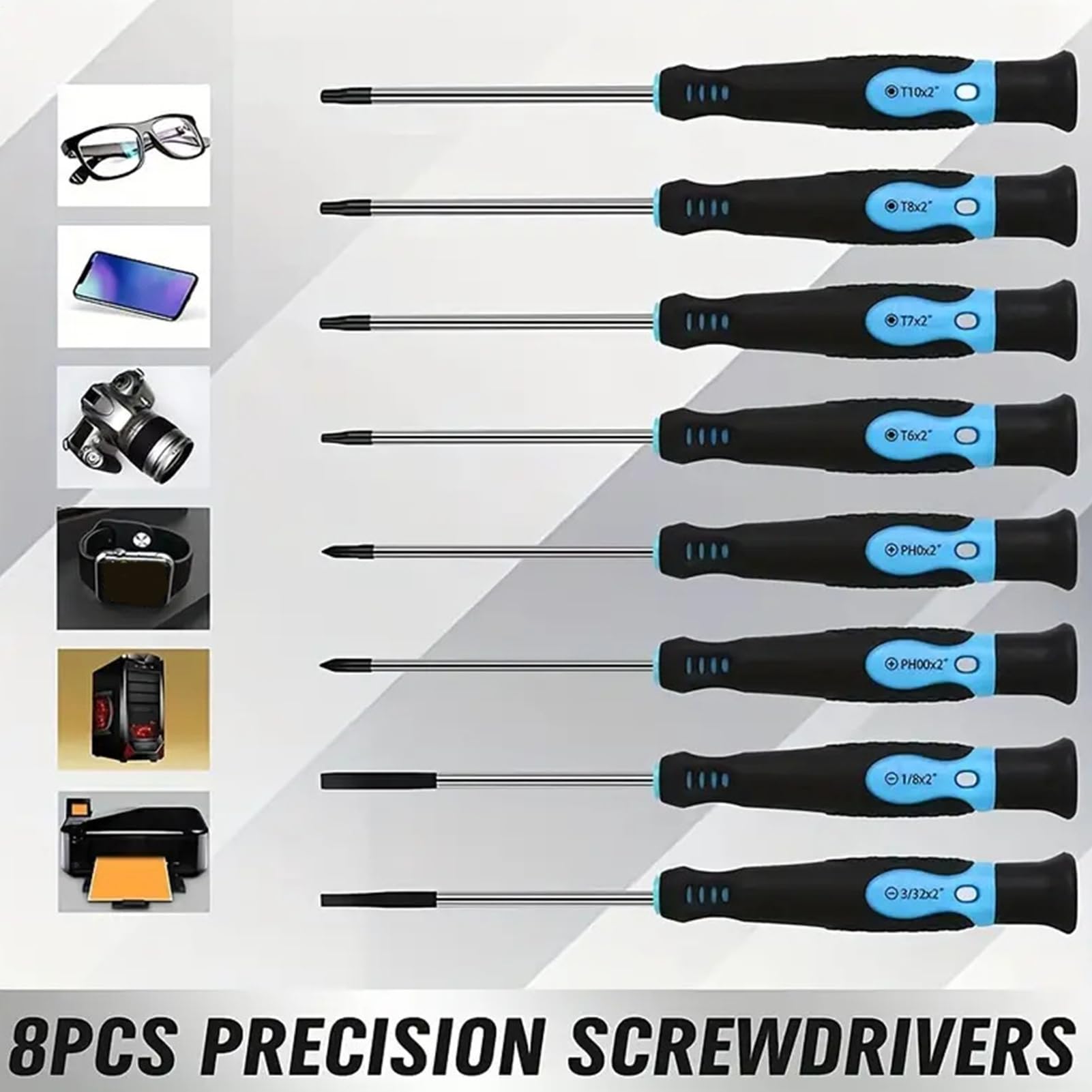 Zestaw wkrętaków, magnetyczna końcówka do naprawy ręcznej | Zestaw naprawczy z obudową - do elektronicznego montażu biżuterii urządzeń samochodowych i majsterkowania