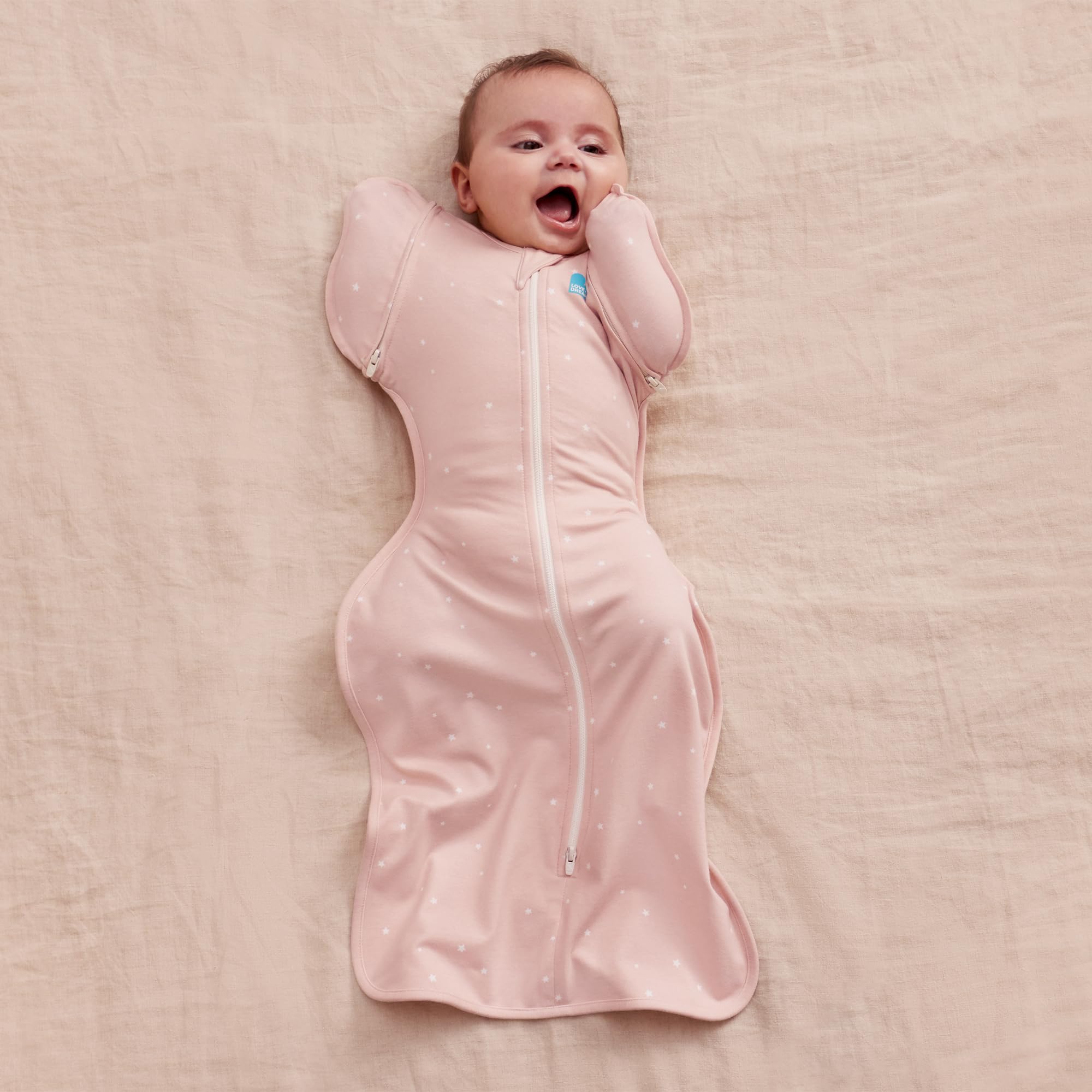 Love To Dream™ Swaddle UP™ Transition Bag, Large 8.5-11 kg - Twinkle Powder Pink, Large (8.5-11kg) - Image 2