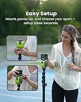 Vista 9 de XbotGo Cámara de Acción Deportiva AI Auto Camaleón - Cámara de Fútbol 4K 60FPS y Cámara de Seguimiento de Baloncesto para Deportes de Equipo