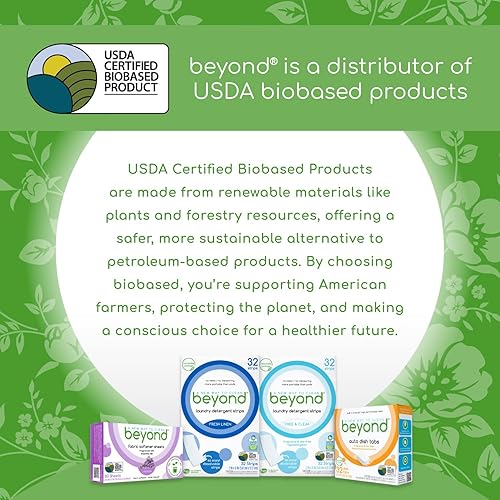 Miniatura 6 de Beyond Natural Tabletas para lavavajillas sin fragancia ni tinte cero residuos de plástico certificado a base de biofastia 1 caja de 32