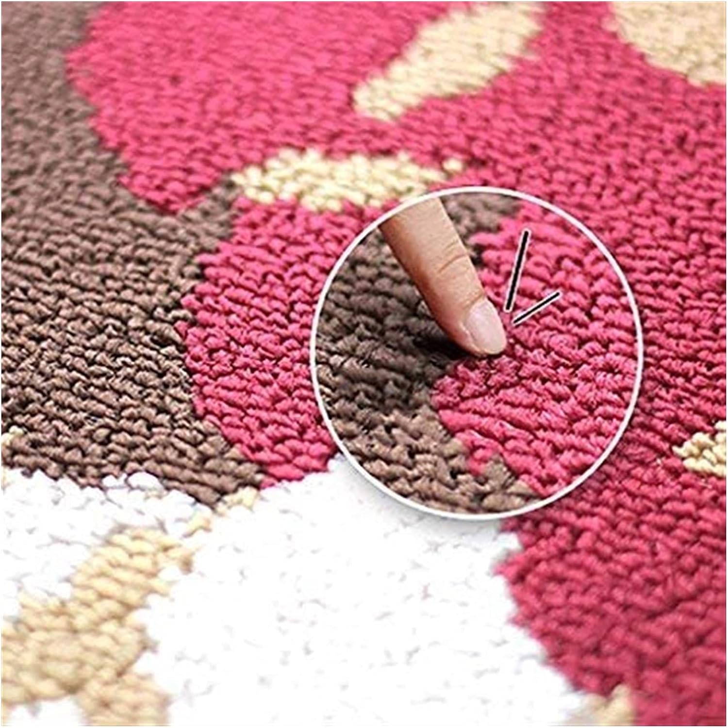 Kitchen Mat Multifunction Non-Slip Water Absorption Oil-Proof Machine WashableCarpet Rugs, Thick 12mm (Color : #1, Size : 60 90cm)