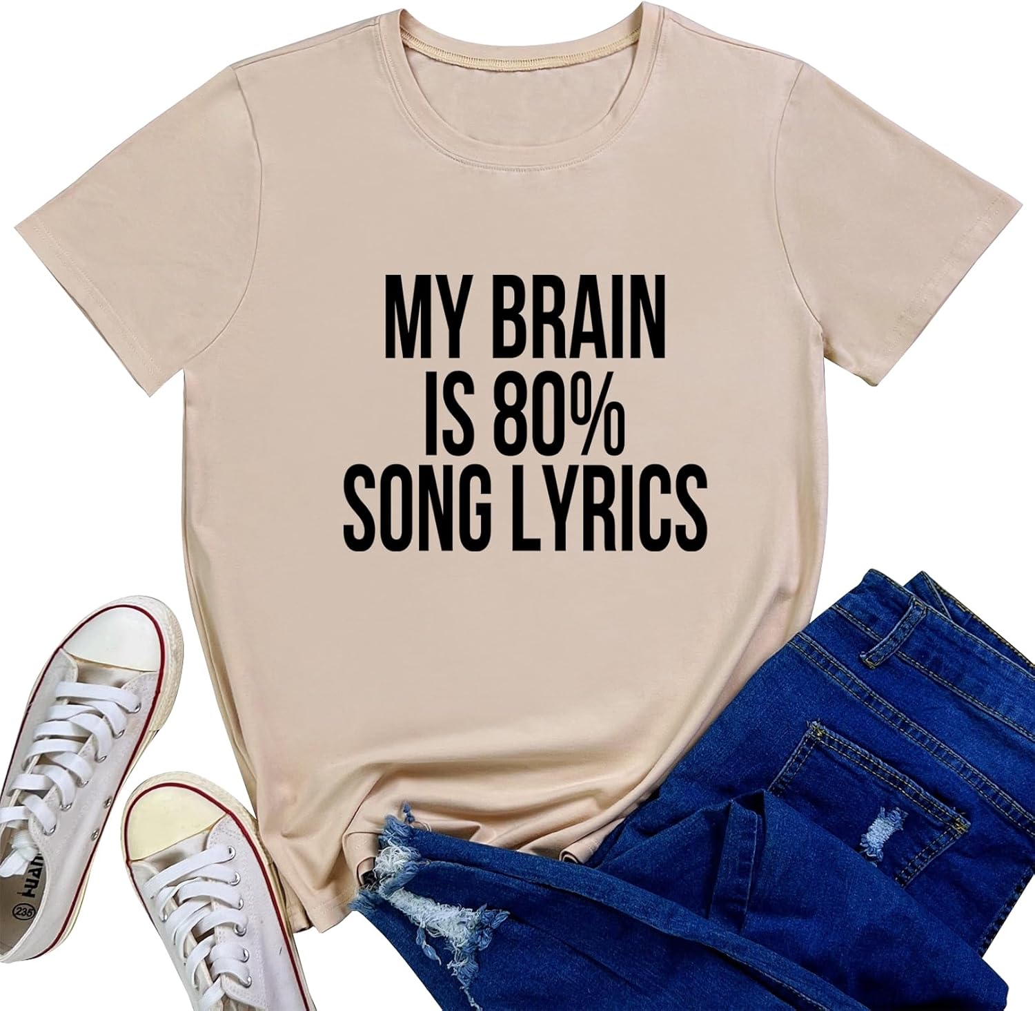 LOOKFACE Women Cute T Shirt Junior Tops Teen Girls Graphic Tees