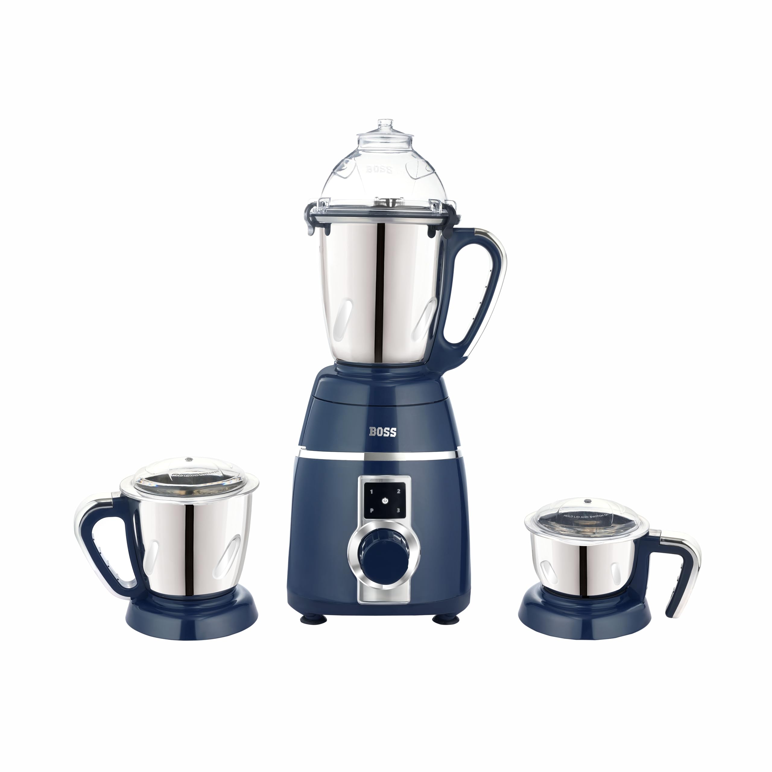 BOSS Tornado 1000-Watt Mixer Grinder, Blue | 3-Jars | Wet Grinding, Dry Grinding, Chutney Grinding-image-26