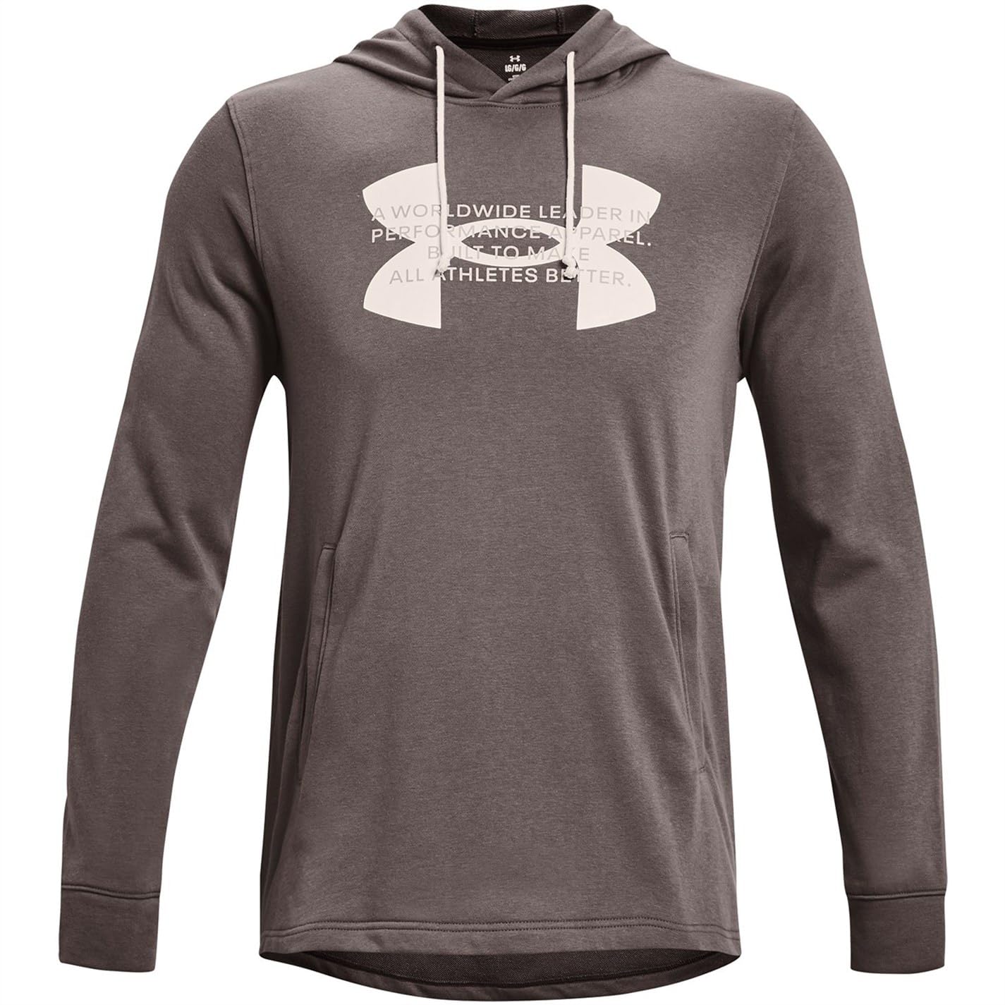 Under Armour UA Rival Terry Logo Hoodie Sweatshirt Erkek