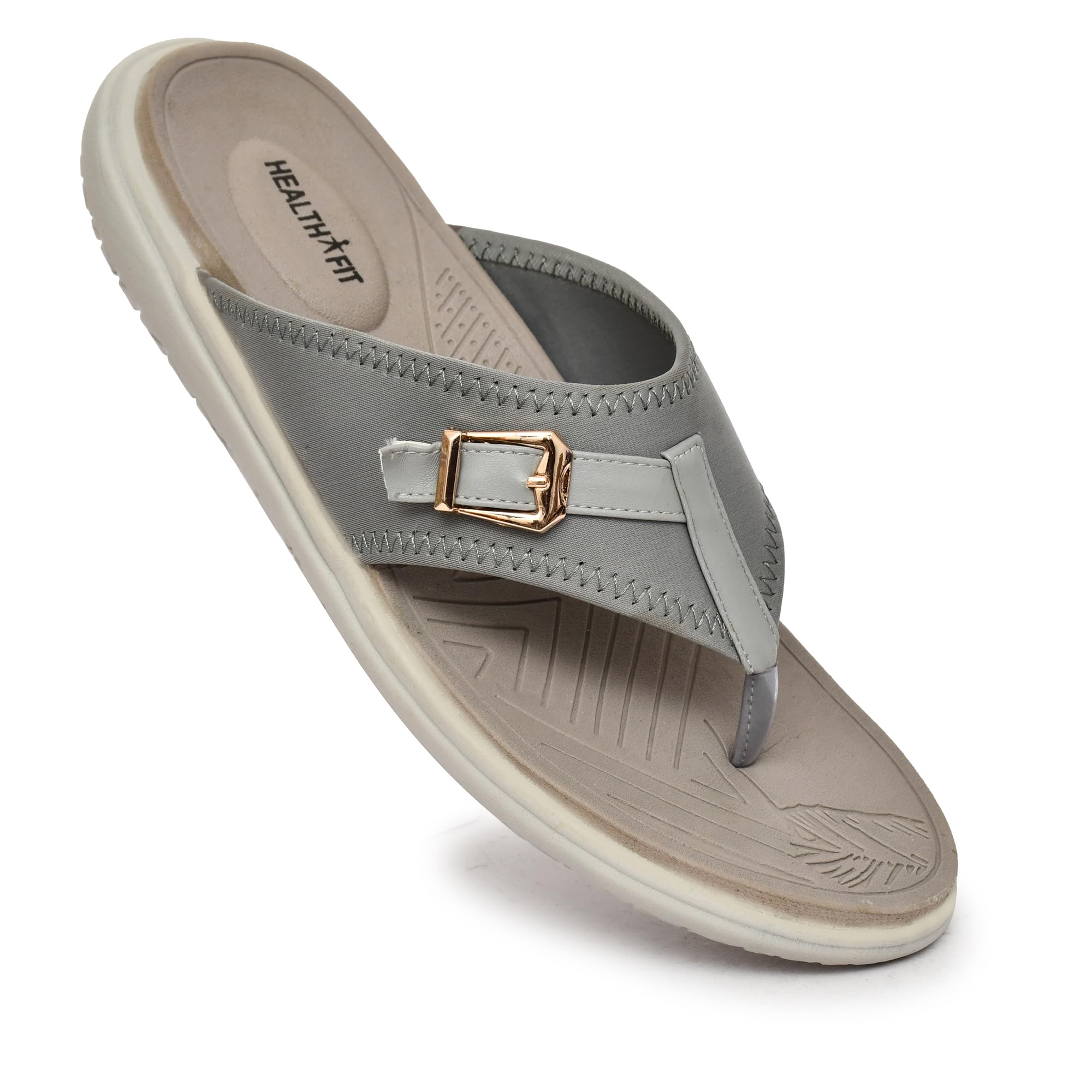 Orthopedic with Extra Soft MCR - PU Pad Comfortable Outdoor Indoor Stylish Slippers 1201-image-22