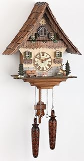 Trenkle Quartz Cuckoo Clock Black Forest House TU 454 Q HZZG