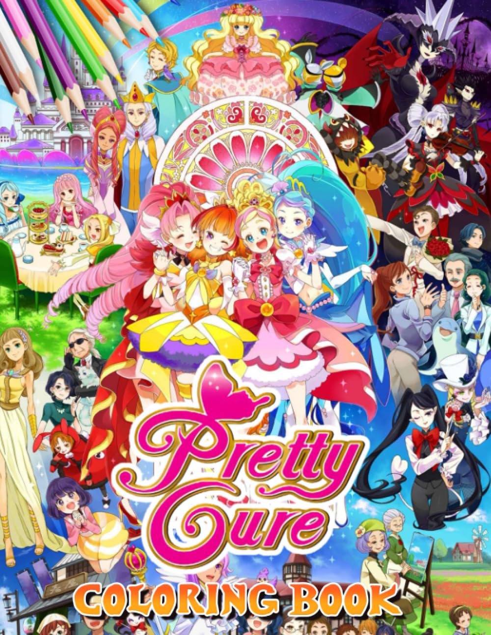 Coloring Book: High quality +100 Beautiful Designs For Kids, Boys, Girls