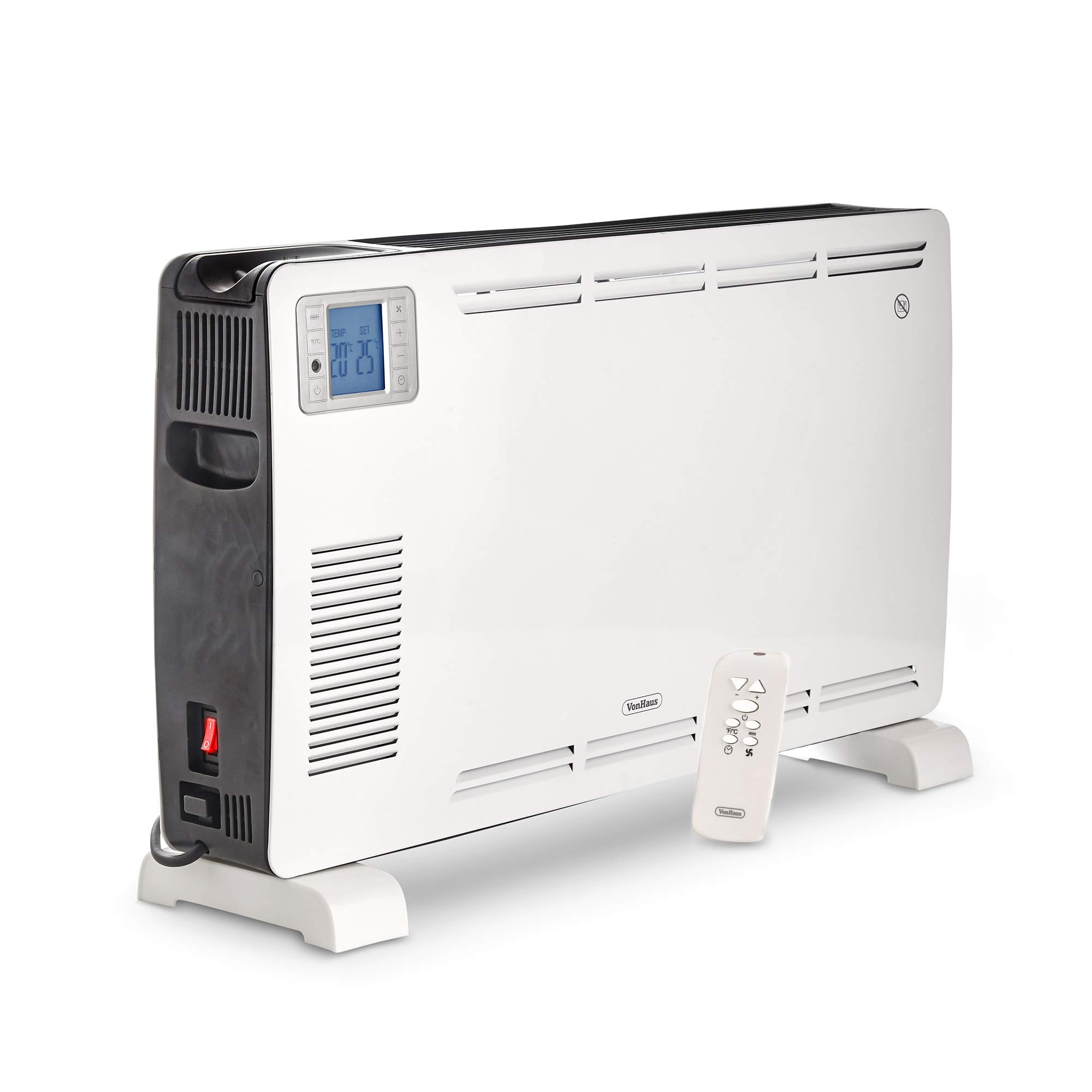 Buy VonHaus Digital Convector Heater 2200W Electric with 3 Heat