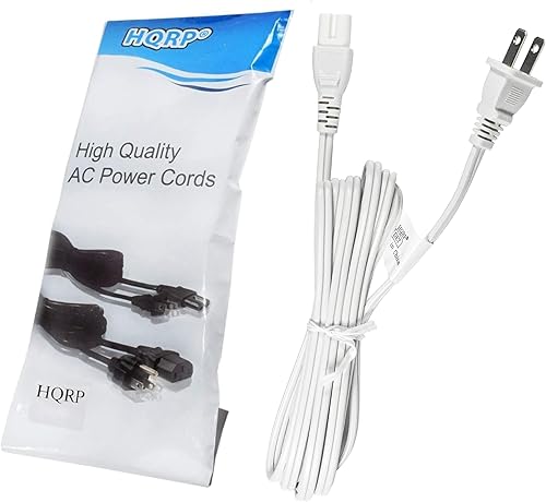 HQRP Cable de alimentación de CA compatible con Panasonic TC-50A400U TC-50AS530U TC-50AS530UE TC-50AS630U TC-50AS650UE TC-50ASU534 TC-60AS640U LED