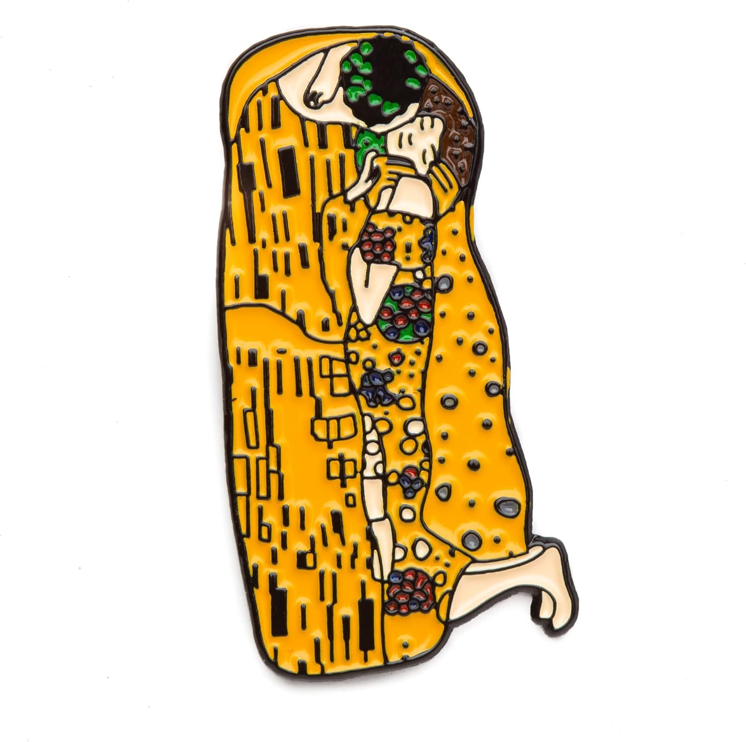 Today is Art Day, Enamel Pin, Gustav Klimt, The Kiss