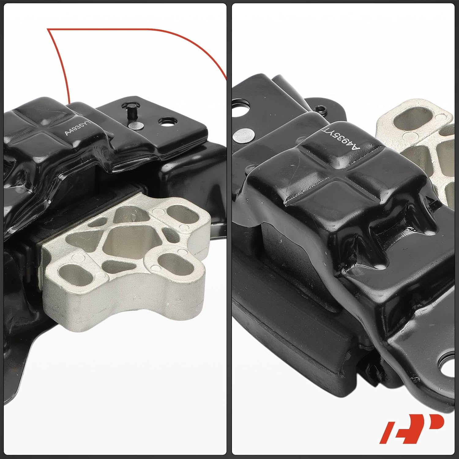 A-Premium Left Driver Side Transmission Mount Compatible with Volkswagen Jetta 2019-2022, Golf 2015-2021, Golf Alltrack R SportWagen, GTI & Audi A3, A3 Quattro Sportback e-tron, TT TTS Quattro, S3