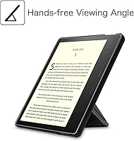 Vista 5 de Fintie Funda Origami para Kindle Oasis de 7" (109 generación, versión 20192017) Funda de soporte de ajuste delgado compatible con lectura manos