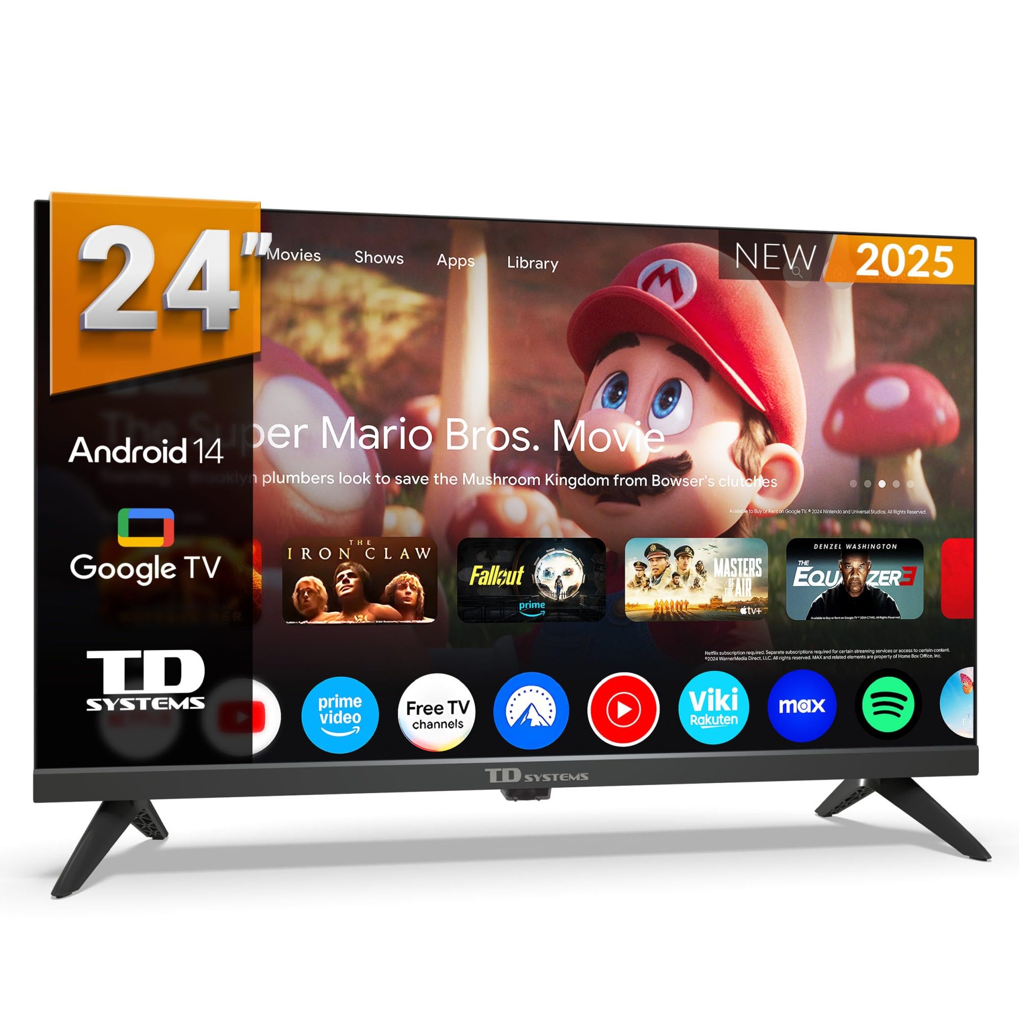 TD Systems - Smart TV 40 Inch Full HD, TDT HD TV, Android 14 GTV, 2025 Model, TV with 3 years warranty - PRIME40K21GLE — view 17