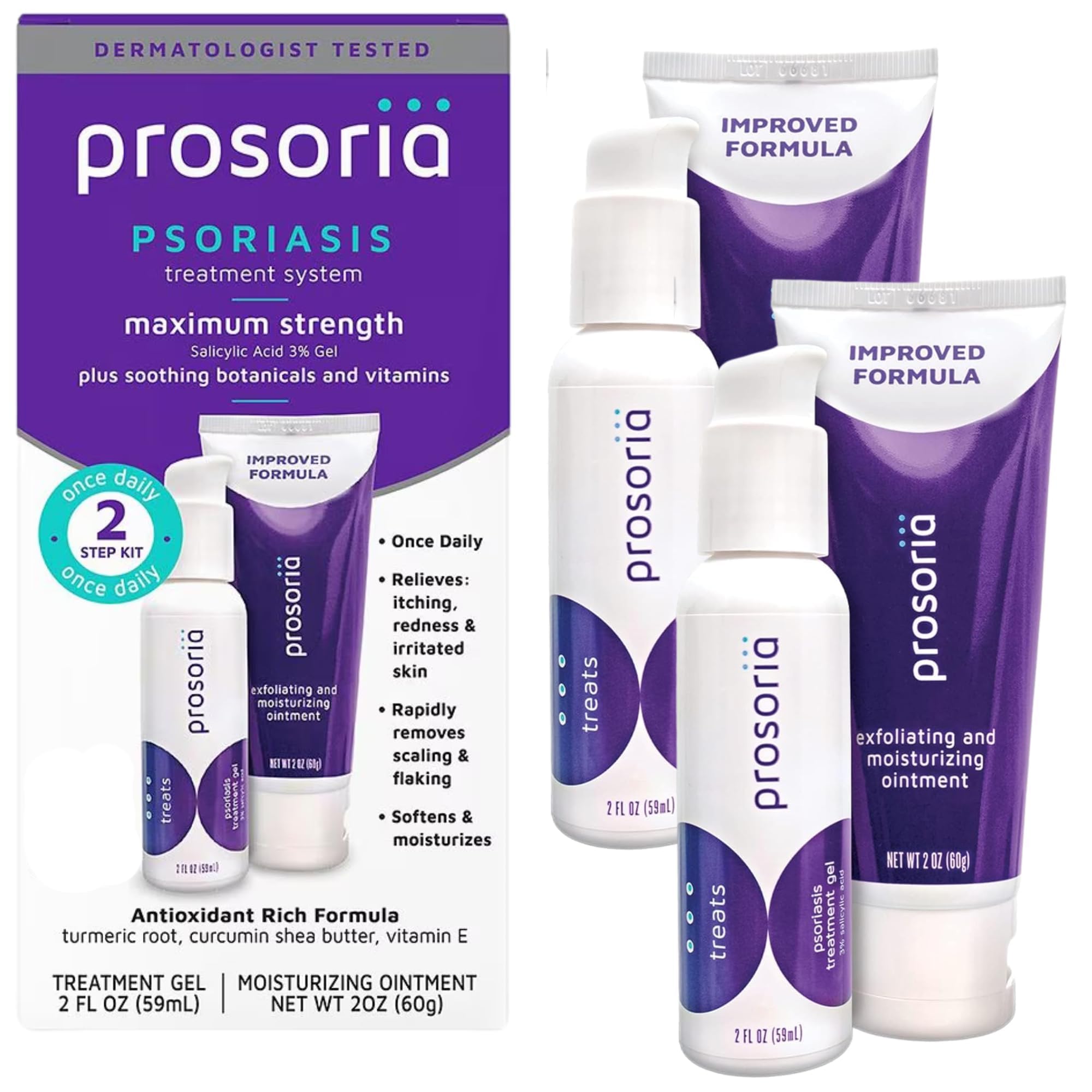 Prosoria Treatment System Double Kit