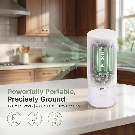 Electric Pill Crusher&Grinder - Automatic Pill Grinder to Fine Powder for Small or Large Pills - Portable Pill Grinder and Pulverizer