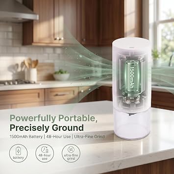 Electric Pill Crusher&Grinder - Automatic Pill Grinder to Fine Powder for Small or Large Pills - Portable Pill Grinder and Pulverizer