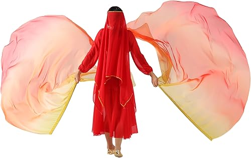 Miniatura 7 de Banderas de adoración para danza de la iglesia, banderas de danza de alabanza para conjunto de adoración (2 banderas + 2 varillas flexibles + 1