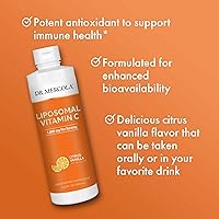 Vista 4 de Dr. Mercola Liquid Liposomal Vitamin C - Antioxidant & Immune Support Supplement - Includes Vitamin E - GMO-Free, Gluten-Free & Soy-Free - Citrus