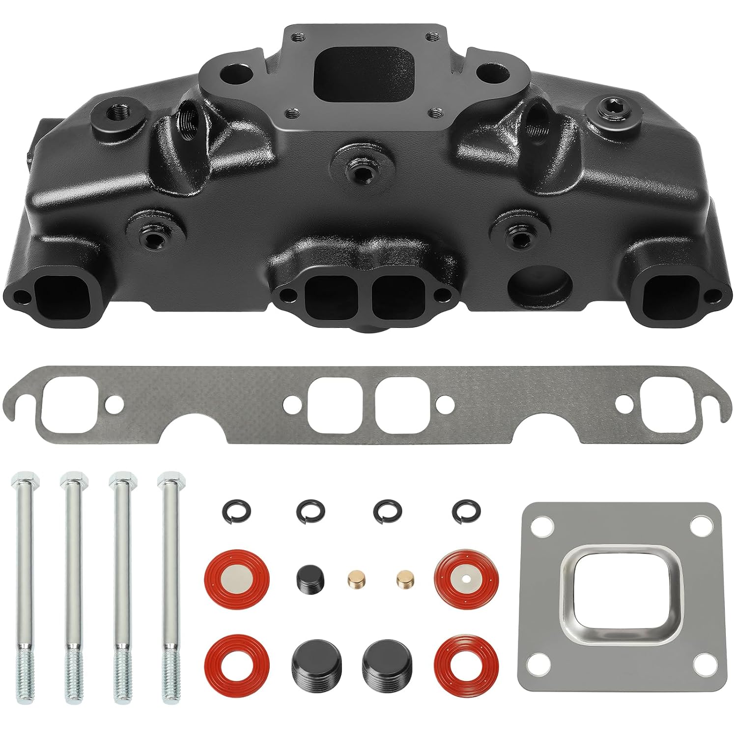 Exhaust Manifold Fit for Mercruiser GM V8 5.0 5.7 MPi, Dry Joint Marine, Replace 865735A02