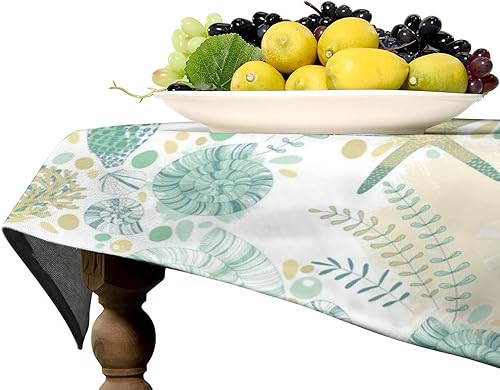 Miniatura 1055 de Mantel floral hippie, diseño retro de los años 70, naranja, rosa, azul, floral, bohemio, estampado estético de margaritas, para fiesta, picnic