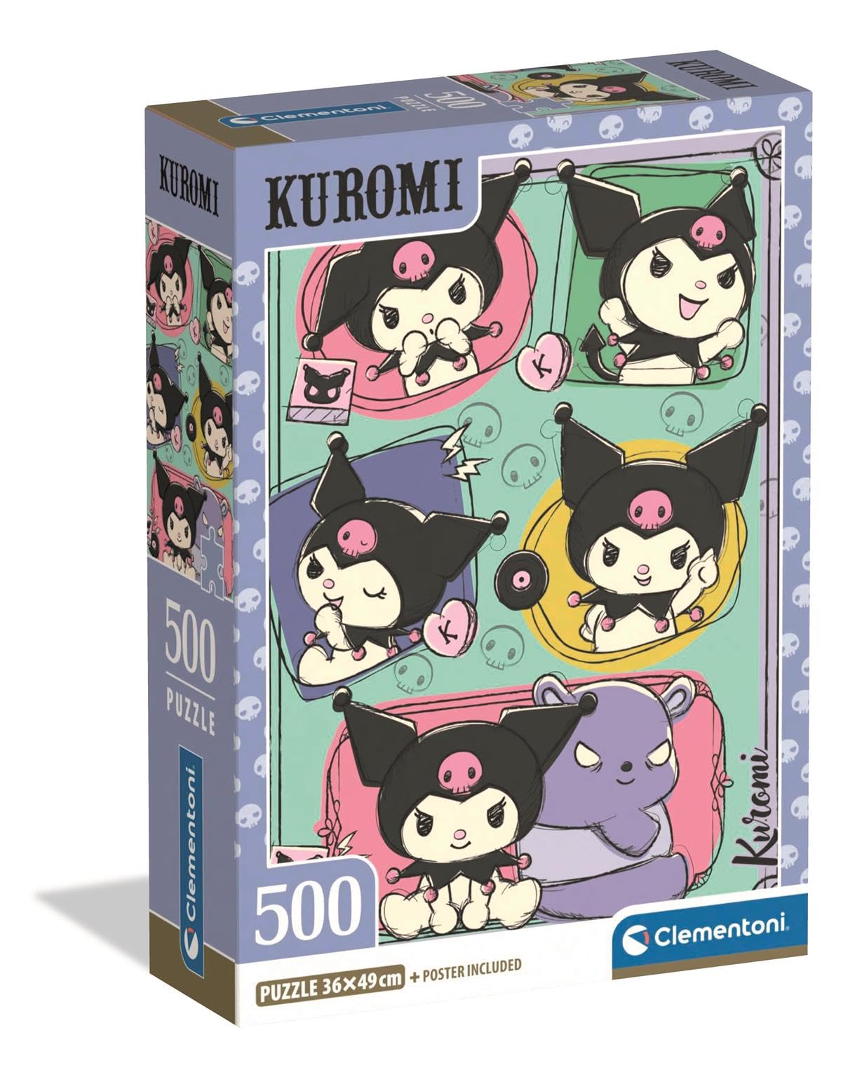 CLEMENTONI PZL 500 KUROMI COMPACT BOX =2025= - 35622