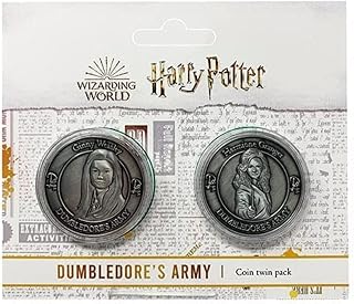 Fanattik Harry Potter Dumbledore Army Collectible Coin Set (Hermione Granger & Ginny Weasley)