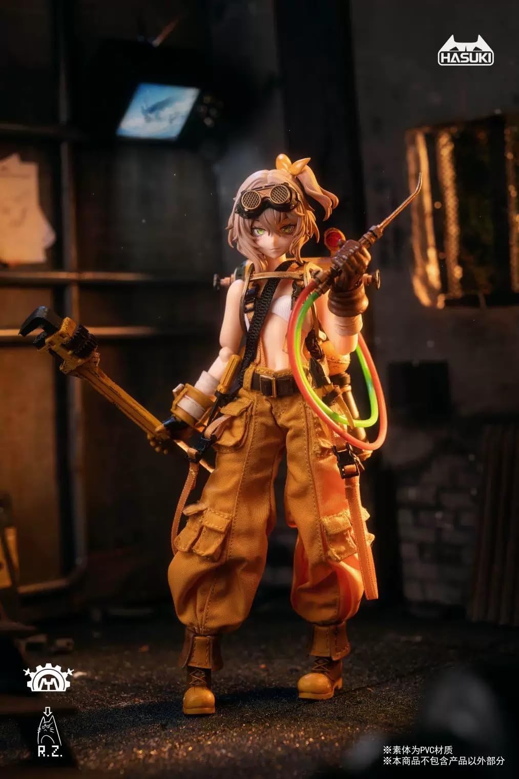HASUKI メカニック フィオナ Amazon.co.jp: [ToyBase] HASUKI 1/12 Pocket Art メカニック フィオナ